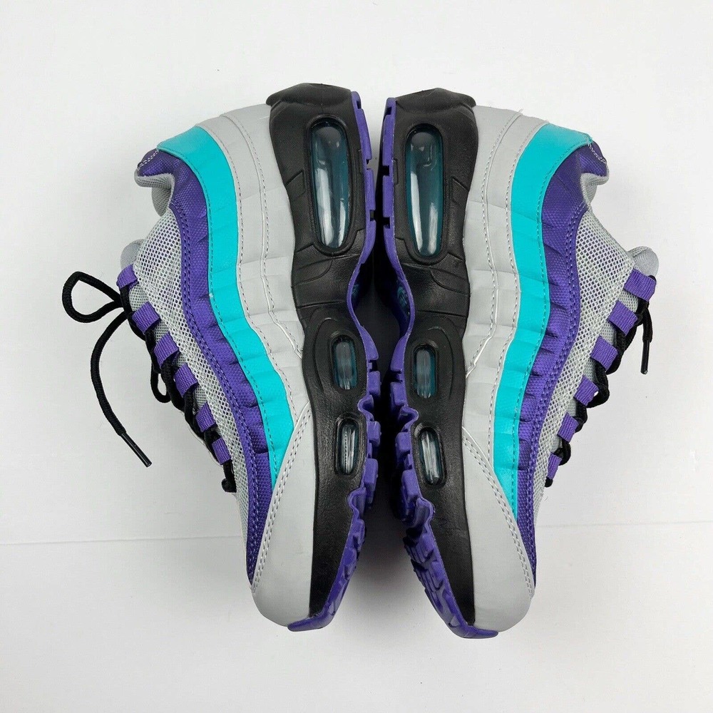 Nike Air Max 95 OG AT2865-001 Aqua Wolf Grey Running Shoes - Picture 9 of 14